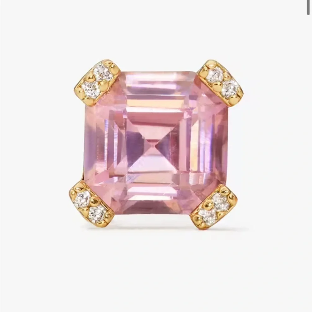 Kate Spade Pink and Gold Earrings